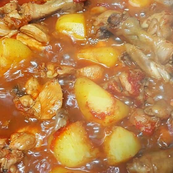 닭볶음탕 메뉴 사진(네이버)