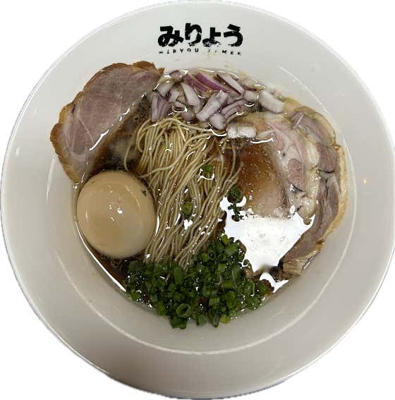 블랙쇼유라멘(닭육수간장라멘) 메뉴 사진(네이버)