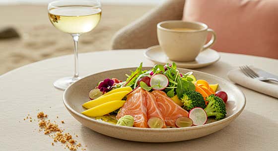 연어 샐러드 Salmon Salad 메뉴 사진(네이버)