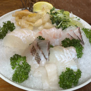숙성광어참돔사시미 메뉴 사진(네이버)