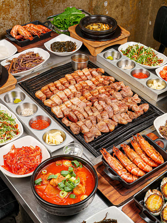 협재흑돼지더꽃돈본점 · 네이버 지도·플레이스 2