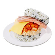 햄치즈 밥버거 메뉴 사진(네이버)