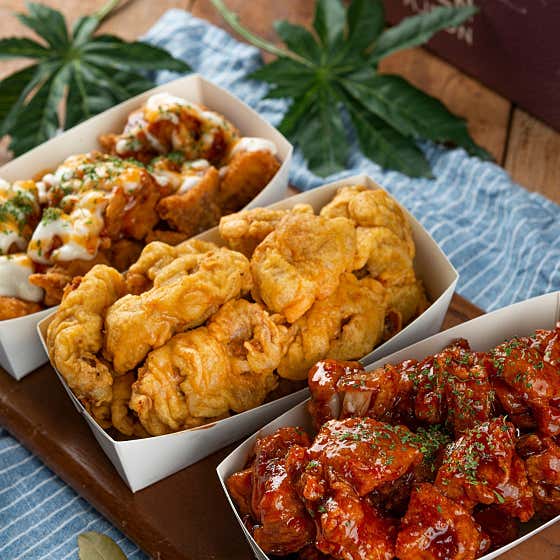 2~3인용 한마리(순살&뼈)선택가능 메뉴 사진(네이버)