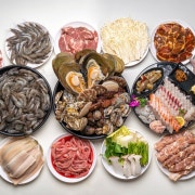 조개+셀프바+활새우 무한리필1인 메뉴 사진(네이버)
