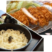 가마붓카케 돈카츠정식 메뉴 사진(네이버)