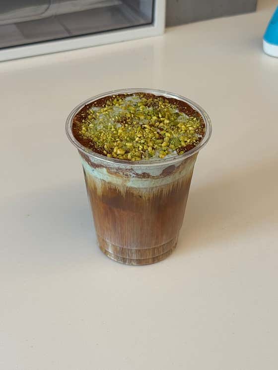 먼치라떼(ONLY ICE) 메뉴 사진(네이버)