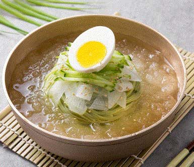물냉면 메뉴 사진(네이버)