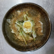 물냉면 메뉴 사진(네이버)