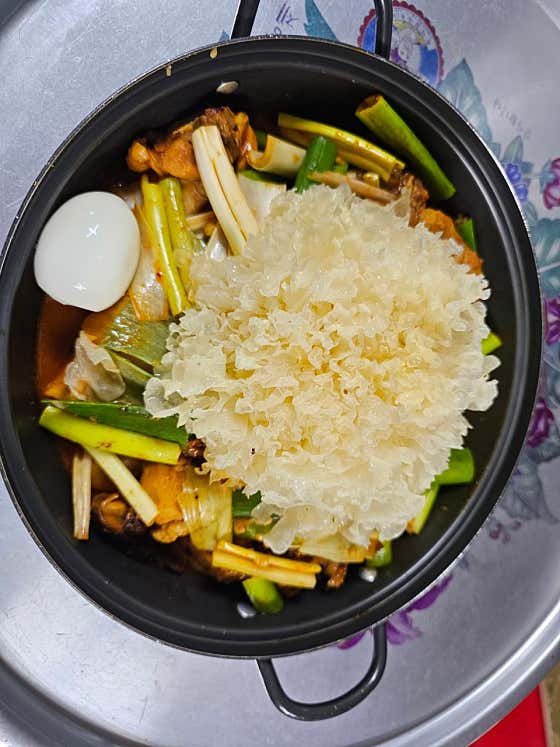 신선한 닭볶음탕 메뉴 사진(네이버)