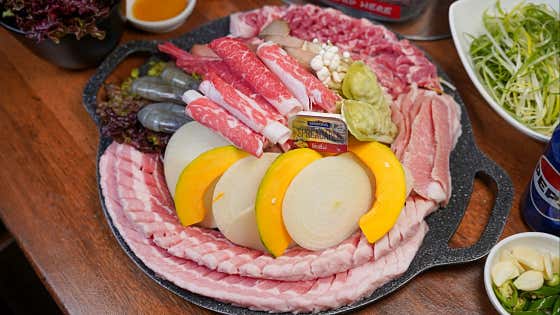 강릉의별 세트 메뉴 사진(네이버)