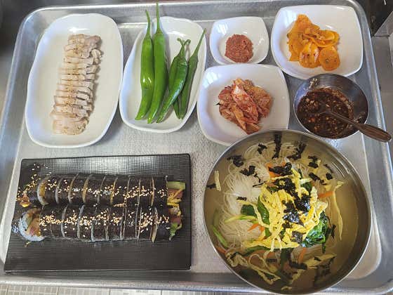 수육추가시 메뉴 사진(네이버)