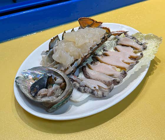 랍스터 코스요리 (2인기준) 메뉴 사진(네이버)