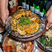 땡초단호박전기구이통닭 메뉴 사진(네이버)