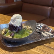 말차빙수 메뉴 사진(네이버)