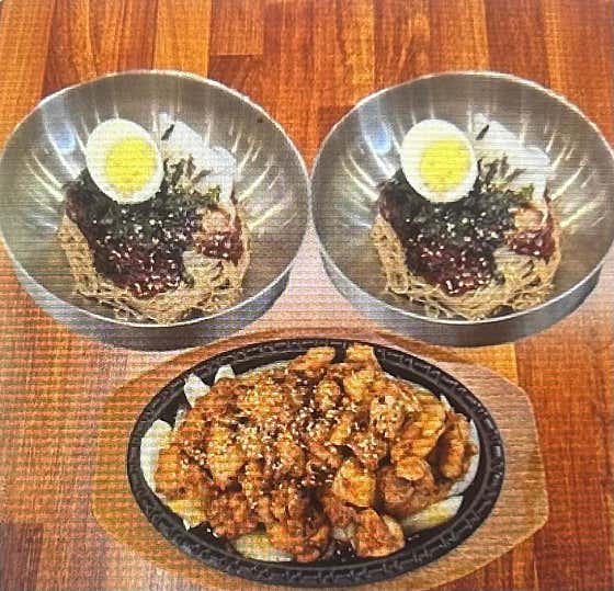 불닭막국수세트+순메밀막국수(2) 메뉴 사진(네이버)