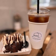 브라우니+아이스크림 메뉴 사진(네이버)