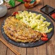 바질 치즈 감자채전 메뉴 사진(네이버)