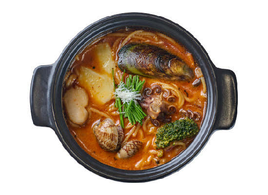 해산물 빠쉐 파스타 메뉴 사진(네이버)