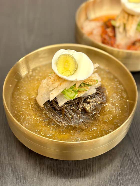 물냉면 메뉴 사진(네이버)