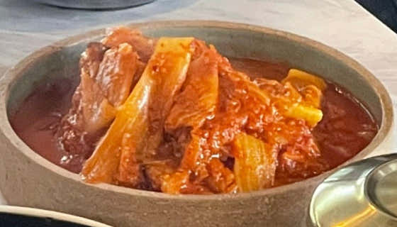 돼지묵은지 김치찜 메뉴 사진(네이버)