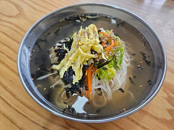 잔치국수 메뉴 사진(네이버)