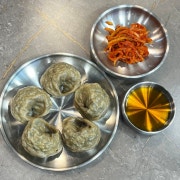 메밀만두(6P) 메뉴 사진(네이버)