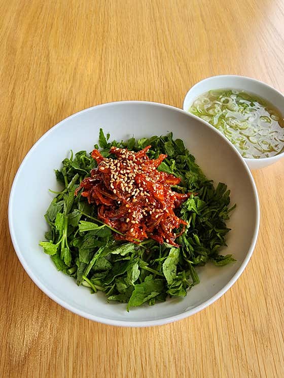 더덕비빔밥 메뉴 사진(네이버)