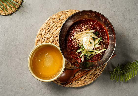 🍝[골목돈] 비빔냉면 메뉴 사진(네이버)