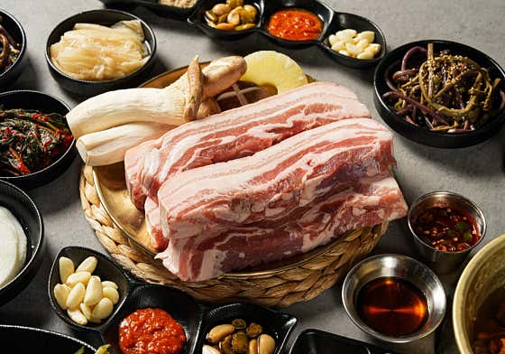 🏆숙성삼겹 [흑돼지](150g) 메뉴 사진(네이버)