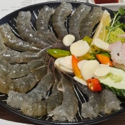 대하 생새우회,소금구이(6월~11월) 메뉴 사진(네이버)