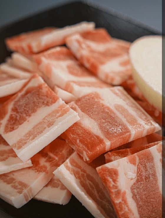 냉동삼겹(150g) 메뉴 사진(네이버)