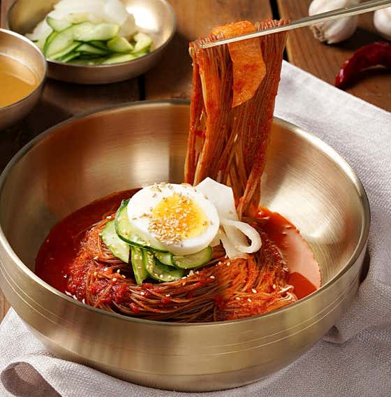 비빔 냉면 메뉴 사진(네이버)