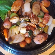 쏘시지야채봌음 메뉴 사진(네이버)