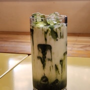 말차라떼 메뉴 사진(네이버)