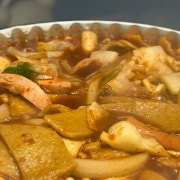 즉석떡볶이 메뉴 사진(네이버)
