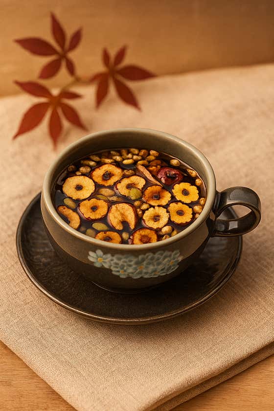 수제 한방 쌍화차 메뉴 사진(네이버)