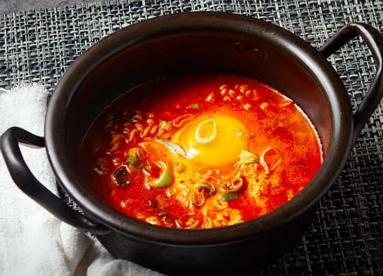 냄비라면 메뉴 사진(네이버)