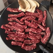 한우 안창살 메뉴 사진(네이버)