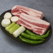 삼겹살 200g 메뉴 사진(네이버)
