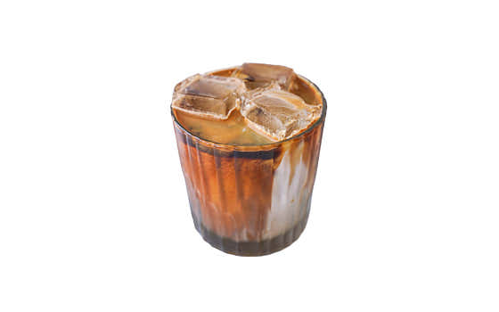 바닐라 라떼(Ice) 메뉴 사진(네이버)