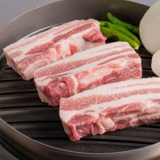 숙성 통 삼겹살(200g) 메뉴 사진(네이버)
