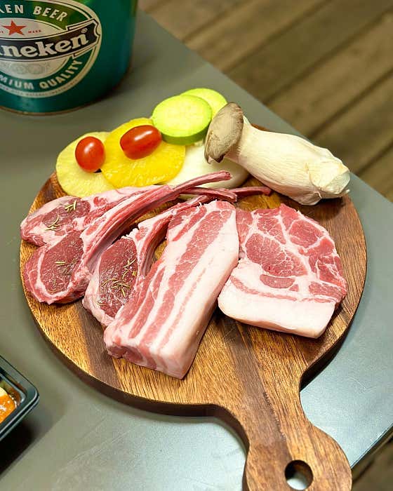 패밀리set(3~4인,텐트이용료포함) 메뉴 사진(네이버)