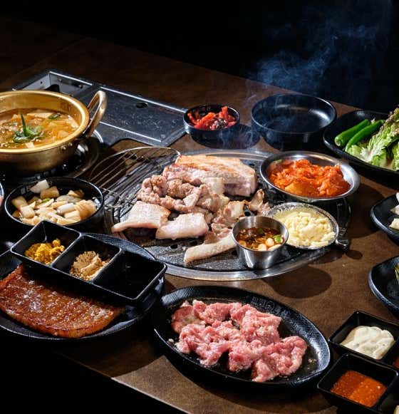 친환경 최고급 숯 메뉴 사진(네이버)