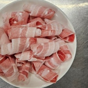 대패 삼겹살 메뉴 사진(네이버)