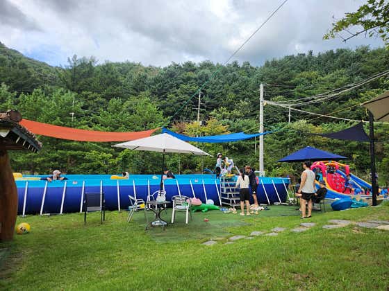 산정호수돌고래캠핑장 · 네이버 지도·플레이스 8