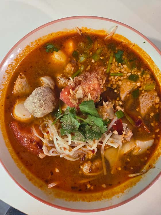 (똠얌국수)Tom Yum 메뉴 사진(네이버)