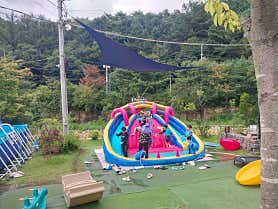산정호수 돌고래 캠핑장 사진