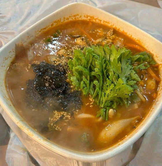 [계절메뉴]얼큰이 굴 칼국수 메뉴 사진(네이버)