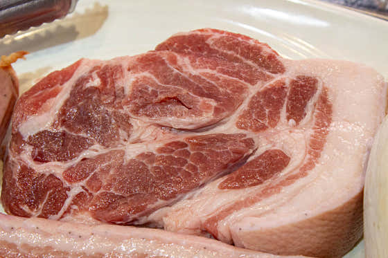 [2인단품]흑돼지목살 600g 메뉴 사진(네이버)