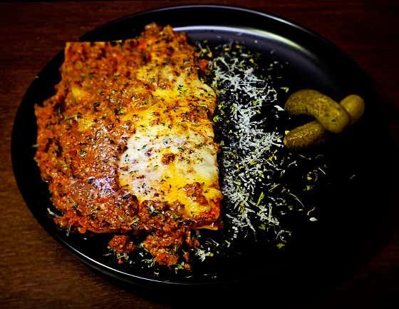 볼로네제 라자냐 메뉴 사진(네이버)